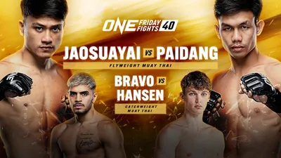 ONE Friday Fights 40: Jaosuayai vs. Paidang