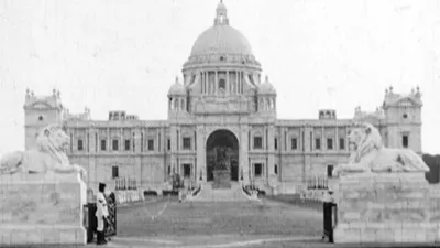 Her Excellency Lady Lytton At The Victoria Memorial