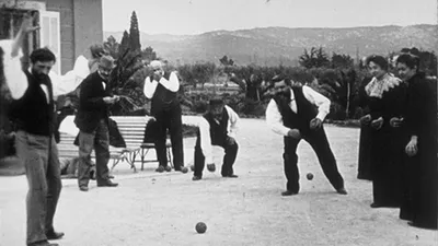 Partie de boules