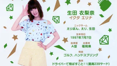 Morning Musume.'16 Ikuta Erina Birthday DVD