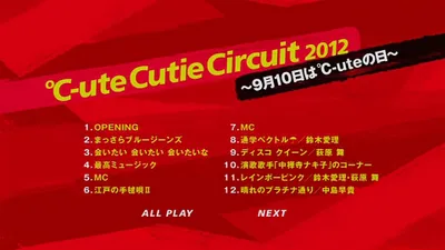 ℃-ute 2012 Cutie Circuit ~9gatsu 10ka wa ℃-ute no Hi~