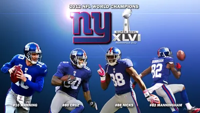 Super Bowl XLVI Champions: New York Giant‪s