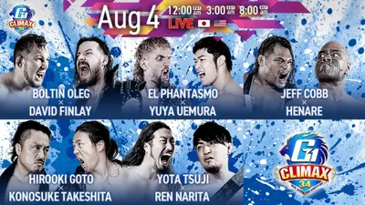 NJPW G1 Climax 34: Day 10