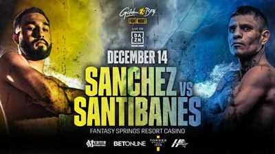 Jose Sanchez vs. Walter Santibanes