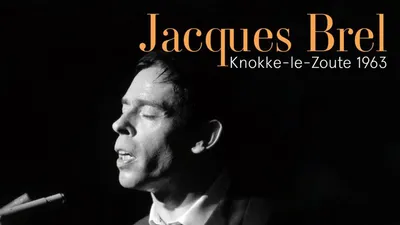 Jacques Brel à Knokke-le-Zoute, 1963