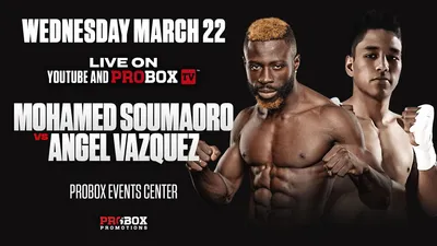 Mohamed Soumaoro vs. Angel Vazquez