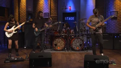 Tony MacAlpine and band perform "Tears of Sahara" on EMGtv