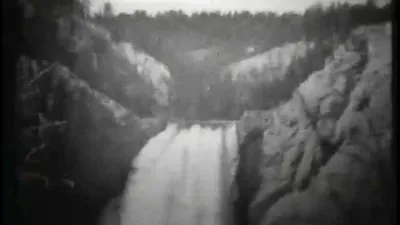 Lower Falls, Grand Canyon, Yellowstone Park