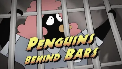 Penguins Behind Bars