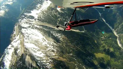 The Alps from above