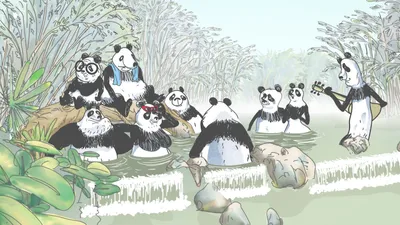 Pandas in the Mist