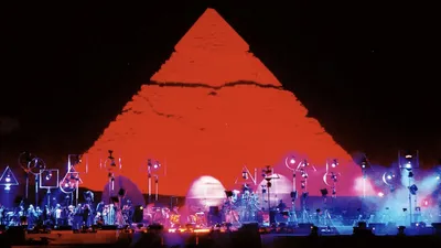 Jean Michel Jarre at the Pyramids