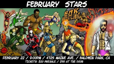 Bar Wrestling 9: February Stars