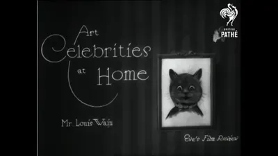 Art Celebrities At Home - Mr Louis Wain