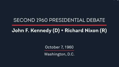 1960 Second Presidential Debate