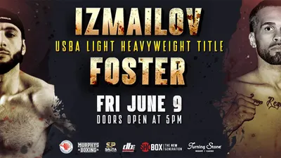 Ali Izmailov vs. Charles Foster