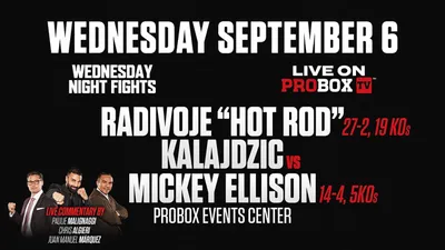 Radivoje Kalajdzic vs. Mickey Ellison