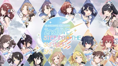 THE IDOLM@STER SHINY COLORS 2ndLIVE STEP INTO THE SUNSET SKY