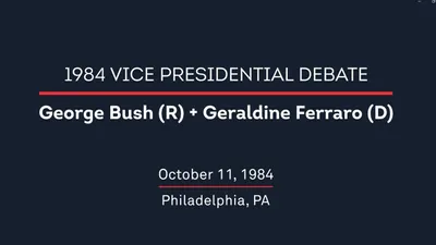 1984 Vice Presidential Debate