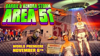 Barbie & Kendra Storm Area 51