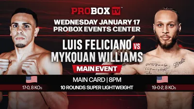 Luis Feliciano vs. Mykquan Williams