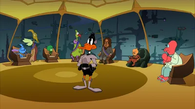 Duck Dodgers in Attack of the Drones