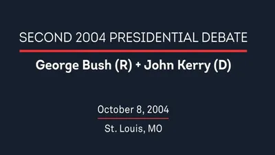 2004 Second Presidential Debate