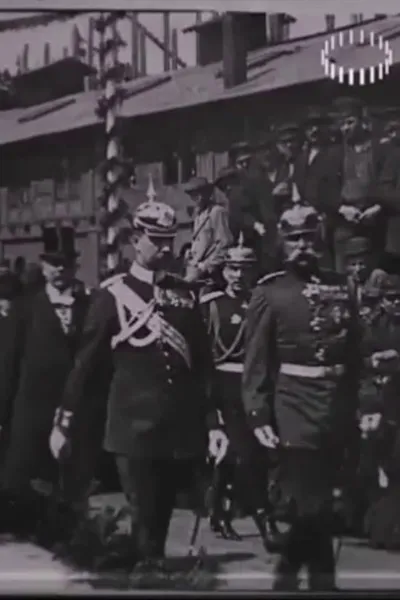 Kaiser Wilhelm II. beim Besuche der Vulkan-Werft in Stettin am 4. Mai 1897