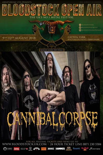 Cannibal Corpse -  Bloodstock 2018