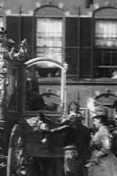 Aankomst van H.M. de Koningin ter opening der Staten-Generaal