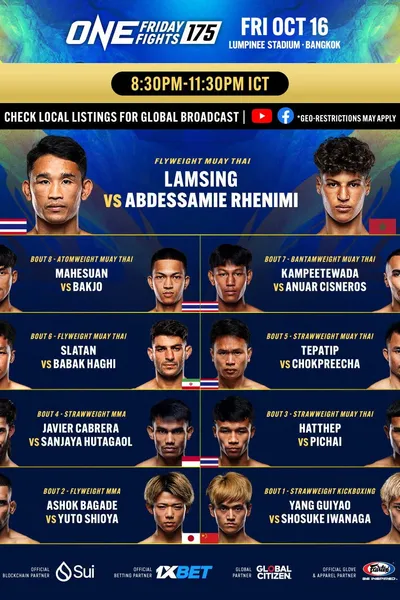 ONE Friday Fights 175: Lamsing vs. Rhenimi