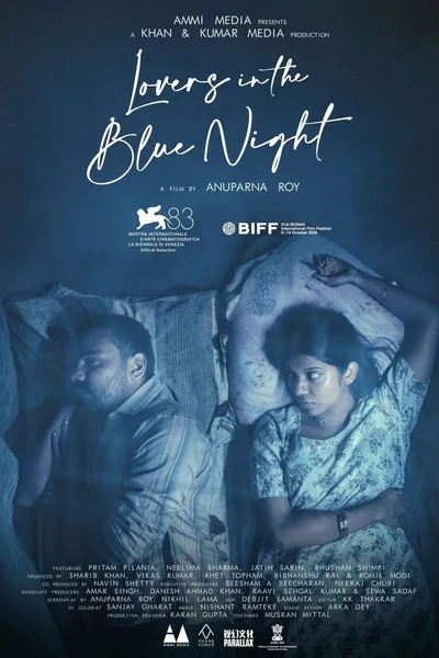 Lovers in the Blue Night