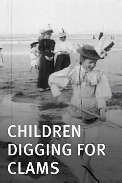 Children Digging for Clams