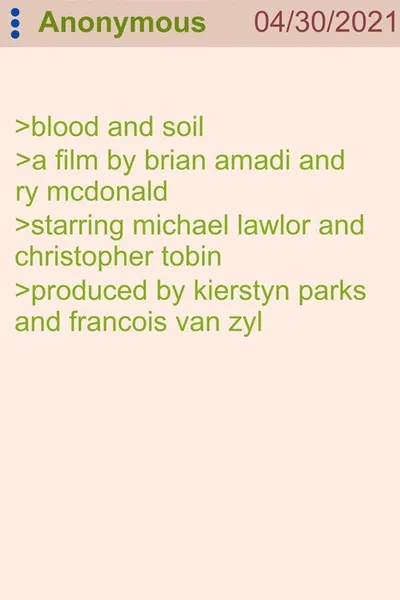 blood & soil