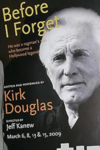 Kirk Douglas: Before I Forget