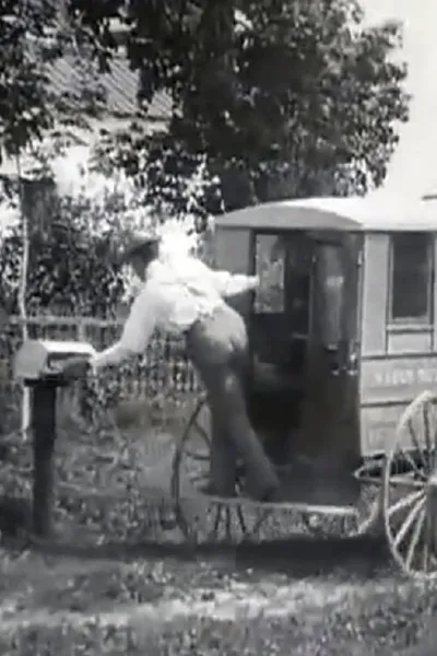 Rural Wagon Delivering Mail, U.S.P.O.