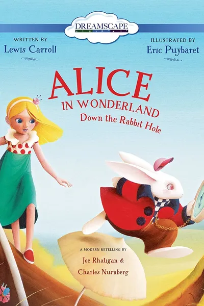 Alice in Wonderland Down the Rabbit Hole