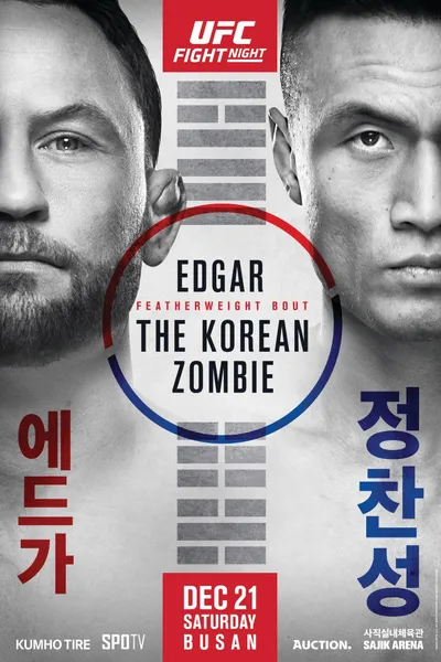 UFC Fight Night 165:  Edgar vs The Korean Zombie