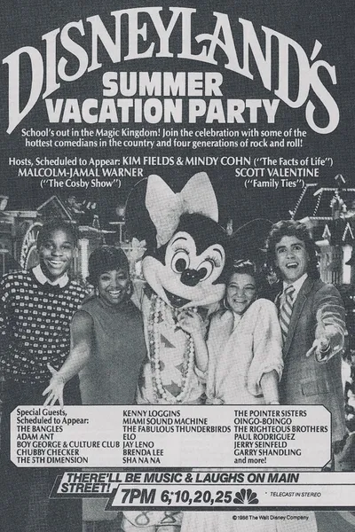 Disneyland's Summer Vacation Party