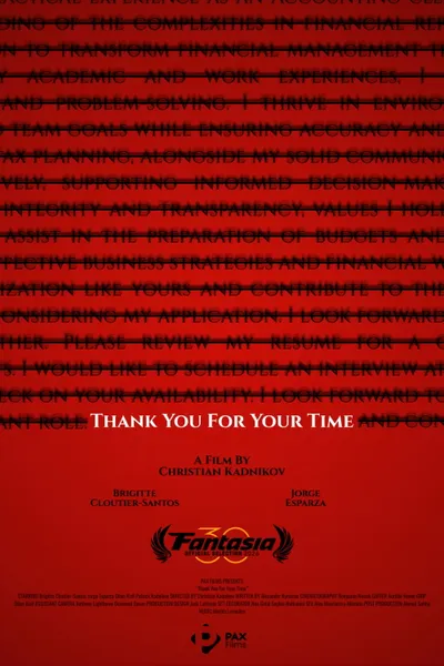 Thank You For Your Time