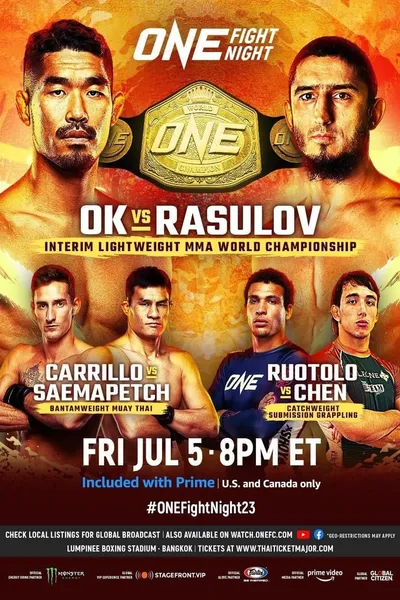 ONE Fight Night 23: Ok vs. Rasulov