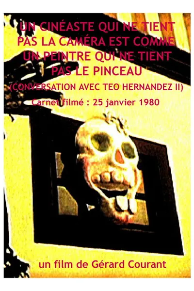Un cinéaste qui ne tient pas la caméra est comme un peintre qui ne tient pas le pinceau (Conversation avec Teo Hernandez II)