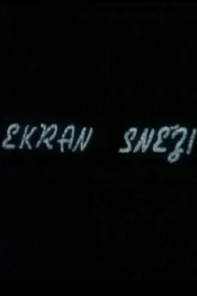 Ekran sneži