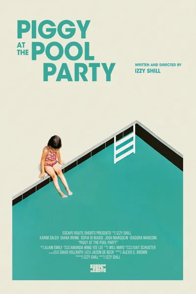 Piggy at the Pool Party