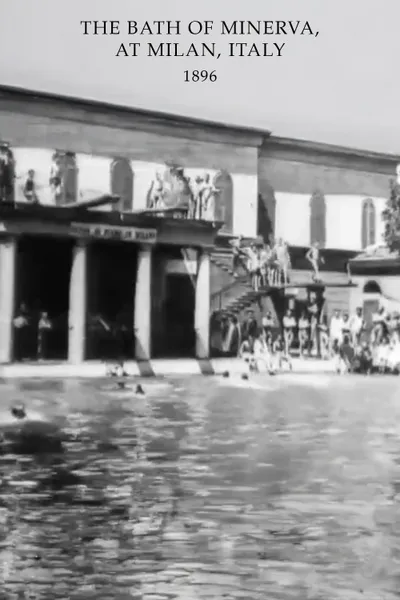 The Bath of Minerva, at Milan, Italy