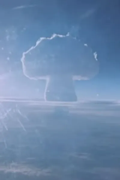 Test of a clean hydrogen bomb with a yield of 50 megatons