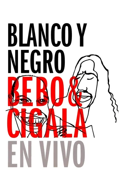 Blanco y negro: Bebo & Cigala en vivo