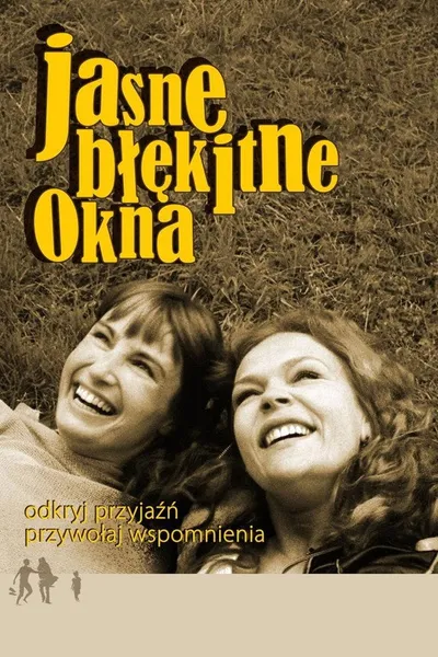 Jasne błękitne okna