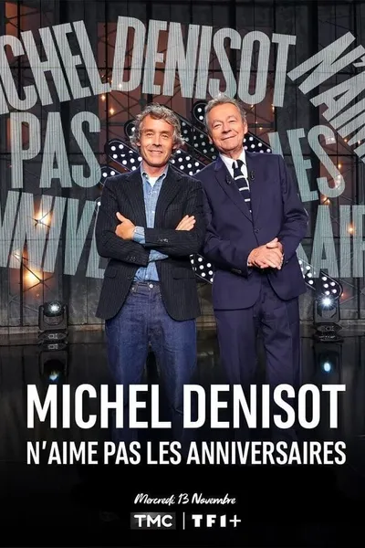 Michel Denisot n'aime pas les anniversaires