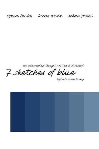 7 Sketches of Blue